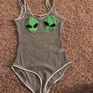 Fashion nova alien bodysuit